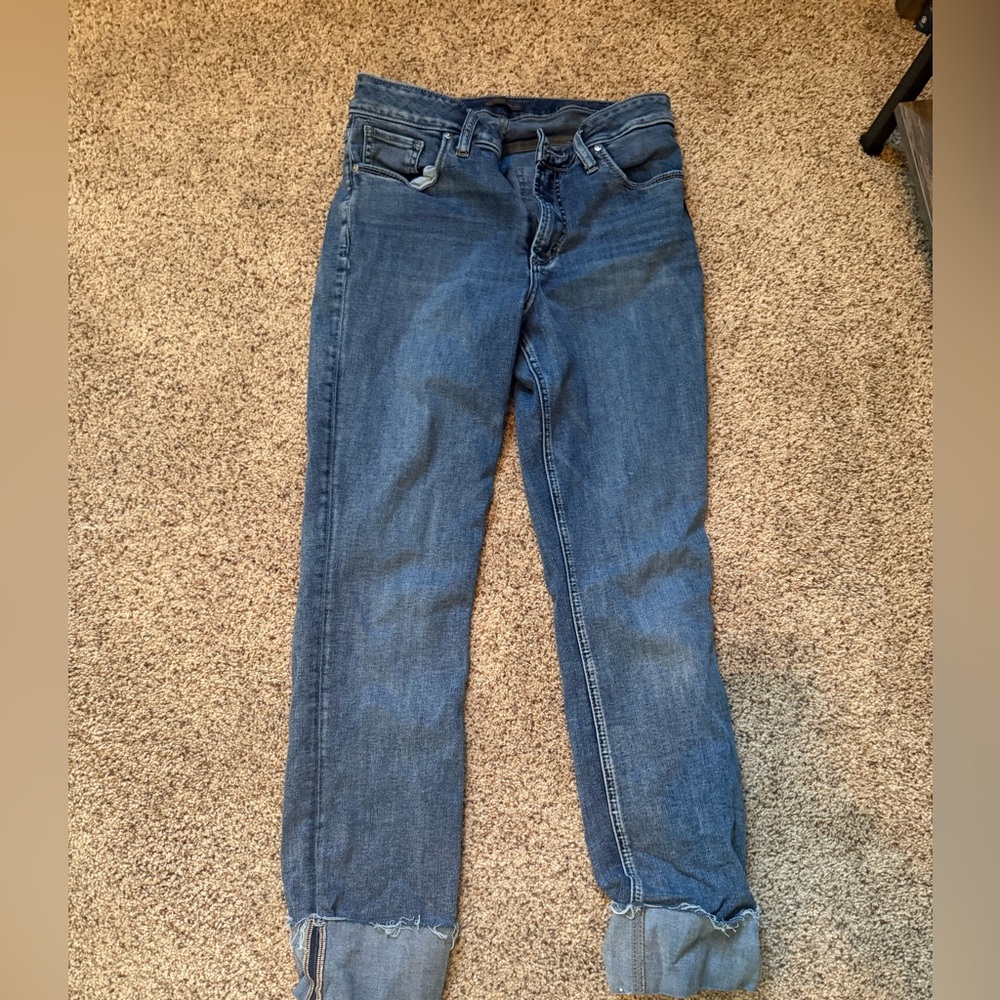 Silver jeans cuffed jeans